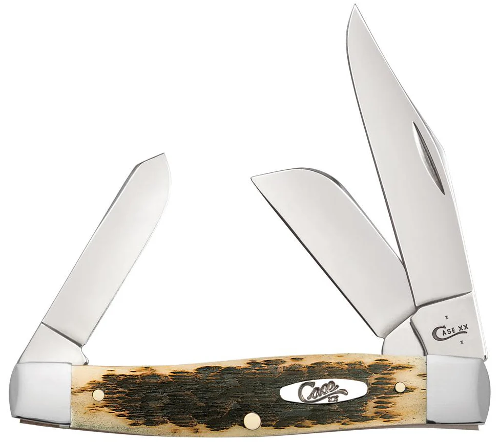 Case Large Stockman 3-Blade Pocket Knife