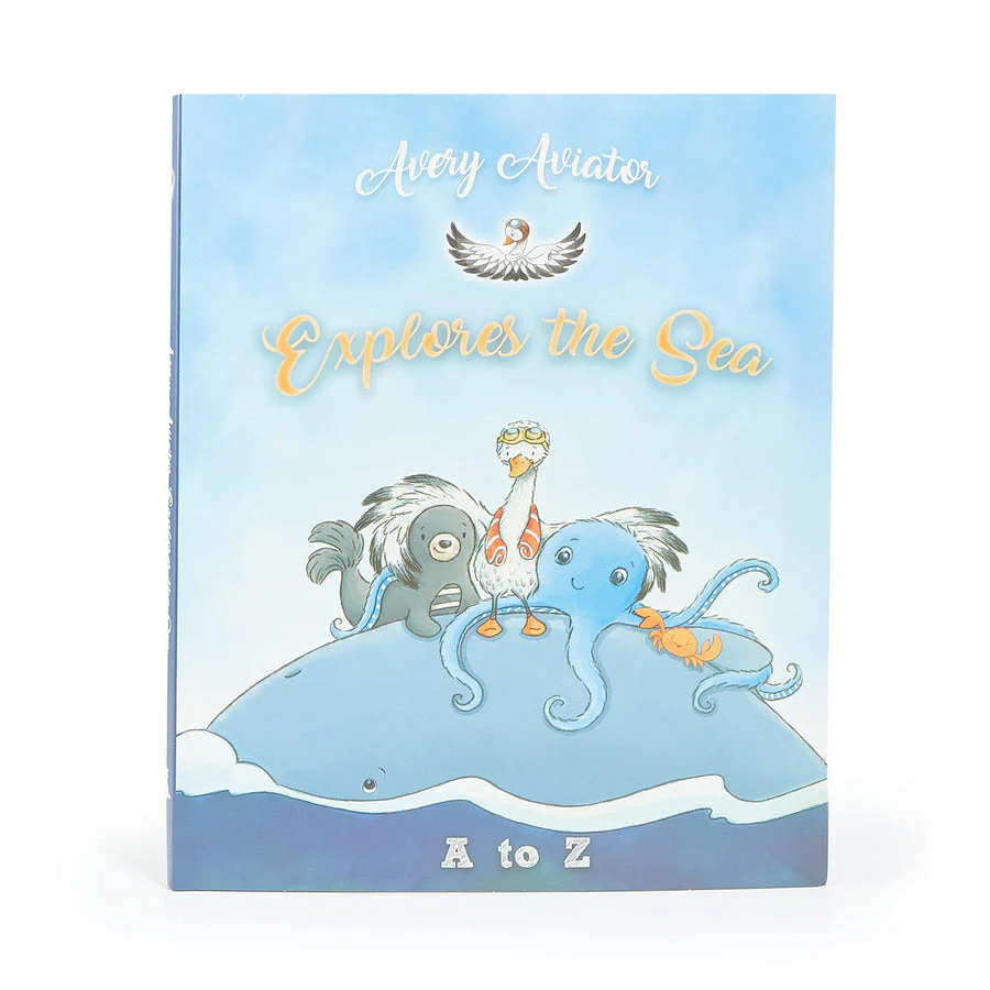 "Avery Aviator Explores the Sea A-to-Z" Kids Book