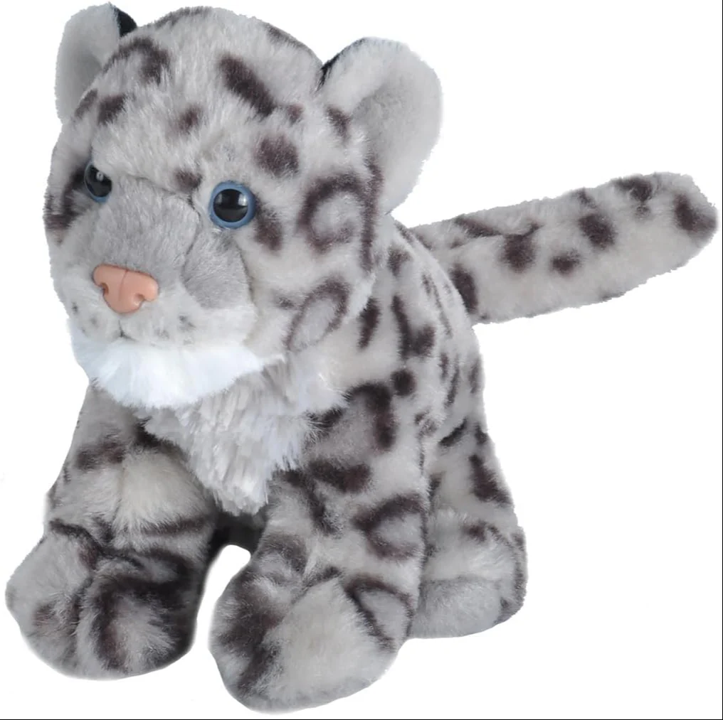 Cuddlekins Plush Snow Leopard Kitten - 8"