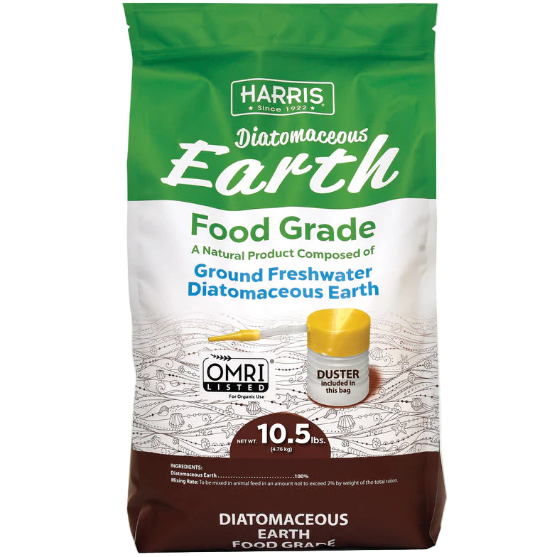 Harris Food Grade Diatomaceous Earth (DE) Feed Supplement - 4 lb. & 10.5 lb. - Image 2