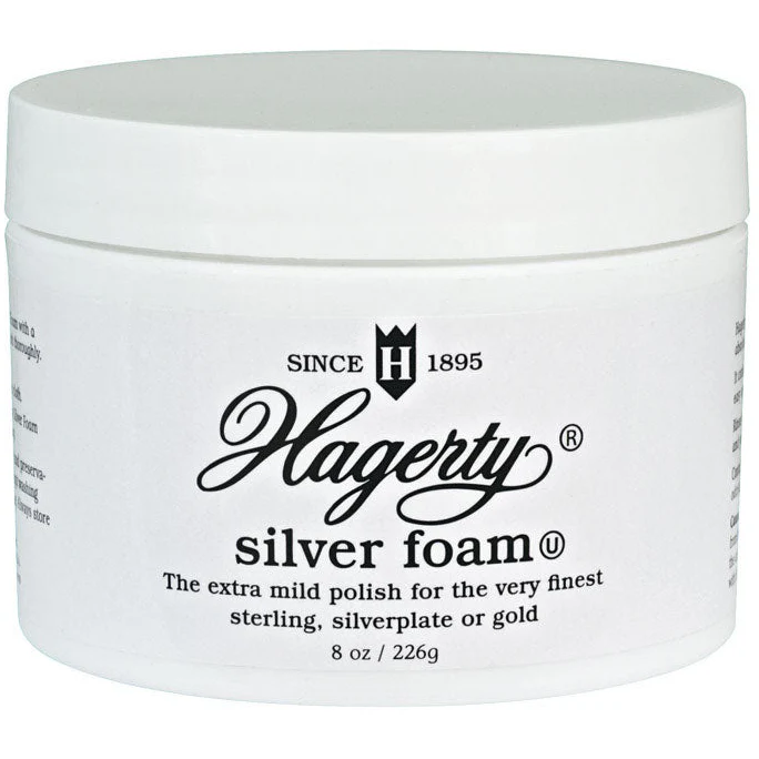 Hagerty Unscented Extra Mild Silver Foam Polish - 8 oz.