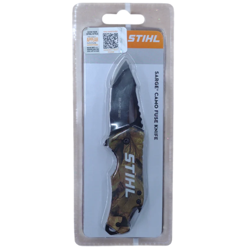 Stihl Sarge Camo Fuse Knife - 2.5"