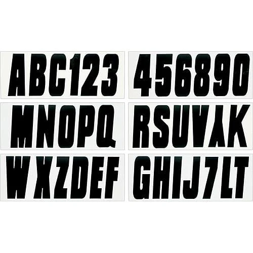 Seachoice 3" High-Vis Reflective Letters & Numbers Decals - 144 pc.