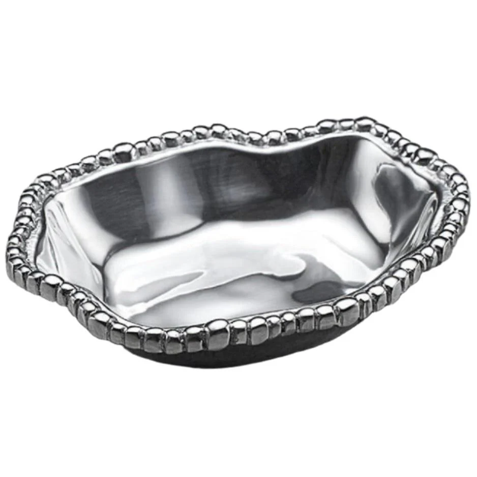 Beatriz Ball Organic Pearl Bari Oval Platter (Small) - 6" x 7.25"