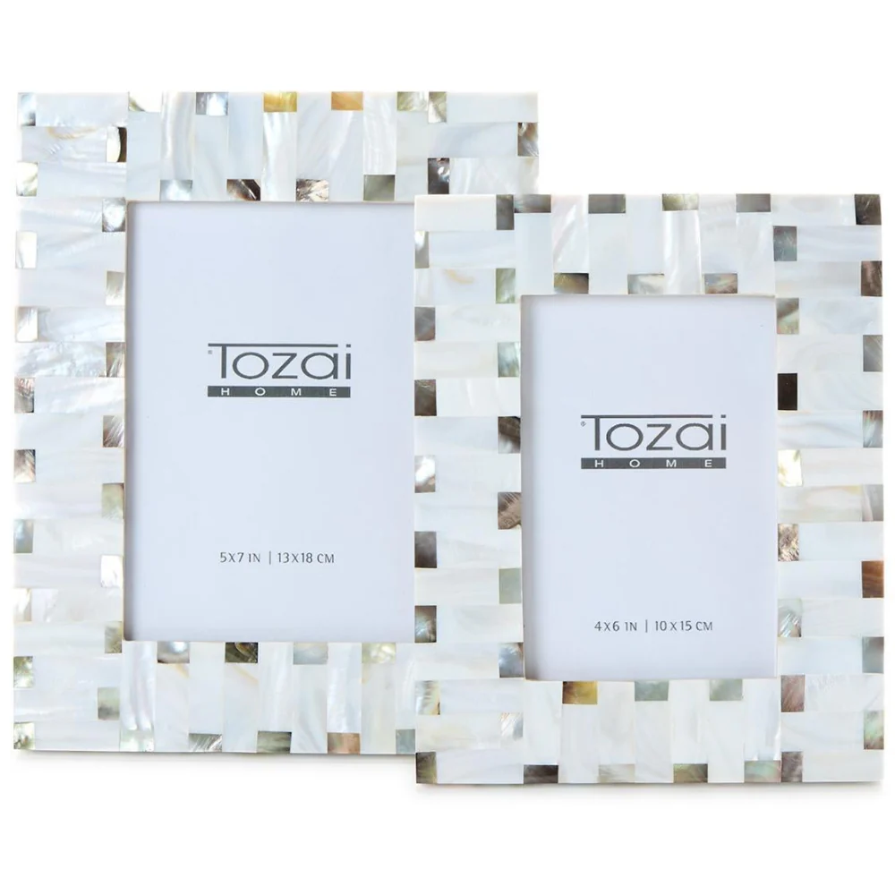 Tozai Mayfair Mother of Pearl Inlay Photo Frame