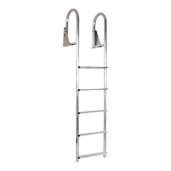 Swing Dock Ladder 5 Step Aluminum