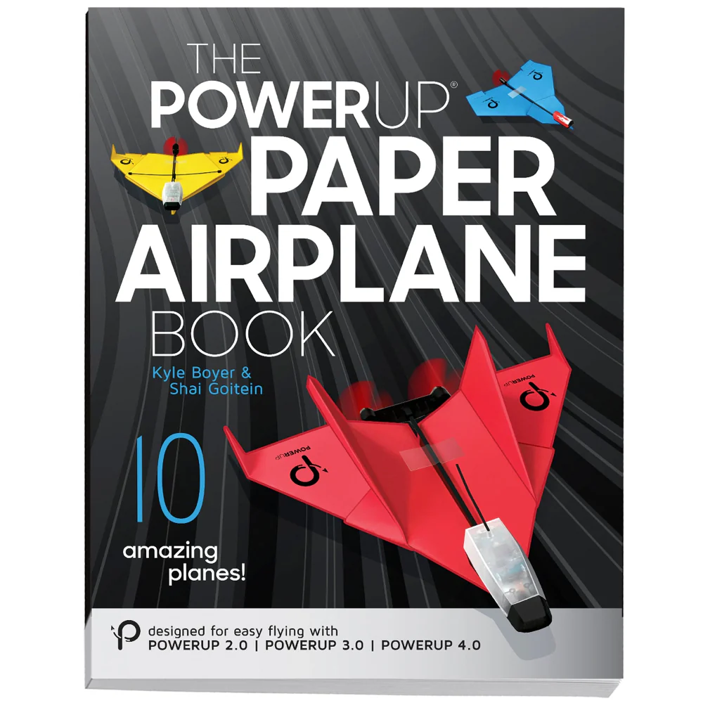 "The PowerUp Paper Airplane Book" by Kyle Boyer & Shai Goitein