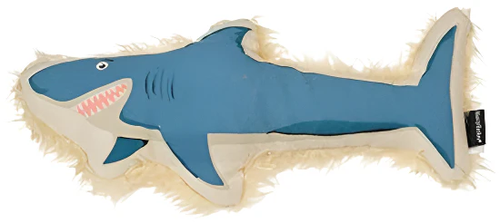 Harry Barker Canvas Shark Dog Toy